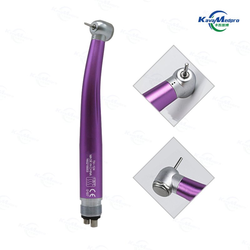 Hot Selling Colorful Dental Push Button Single Water Spray High Speed Handpiece For Dentist Clinic/Dental Equipment
