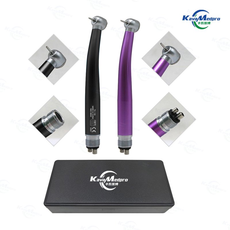 Hot Selling Colorful Dental Push Button Single Water Spray High Speed Handpiece For Dentist Clinic/Dental Equipment