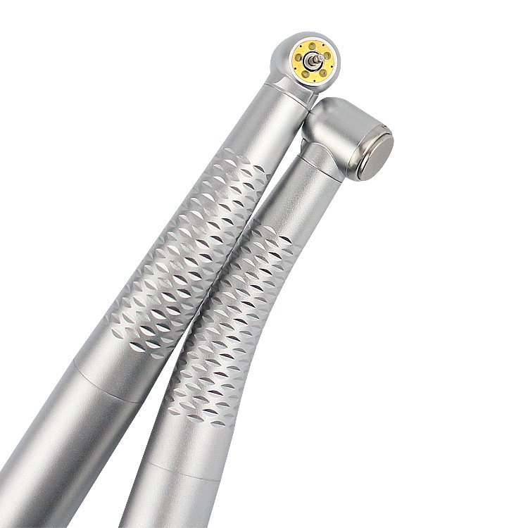 Factory supply high quality high speed dental handpiece with five point water spray five led