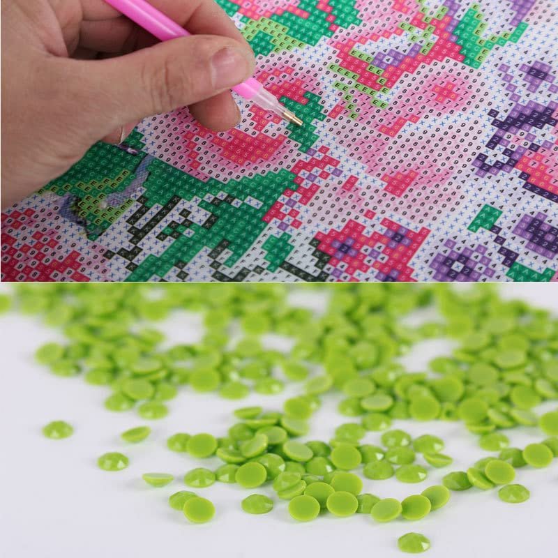 5D Diamond Painting Flower for Adults DIY Full Drill Crystal Rhinestone Arts and Crafts Gem Art Painting for Home Wall Decor