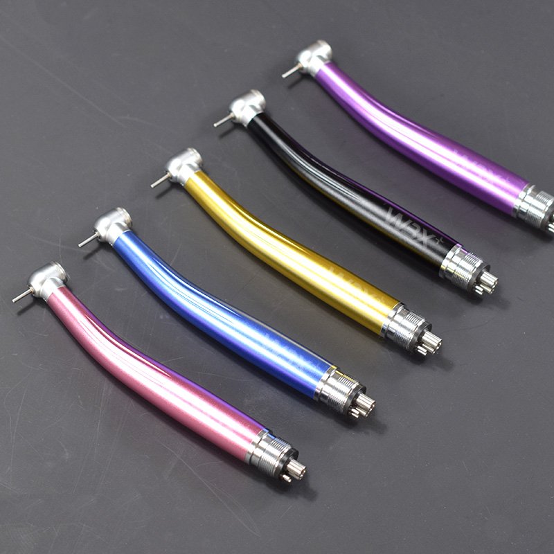 Hot Sale low Price 2 Hole 4 Hole Push Button Colorful Dental Micromotor Highspeed Handpiece