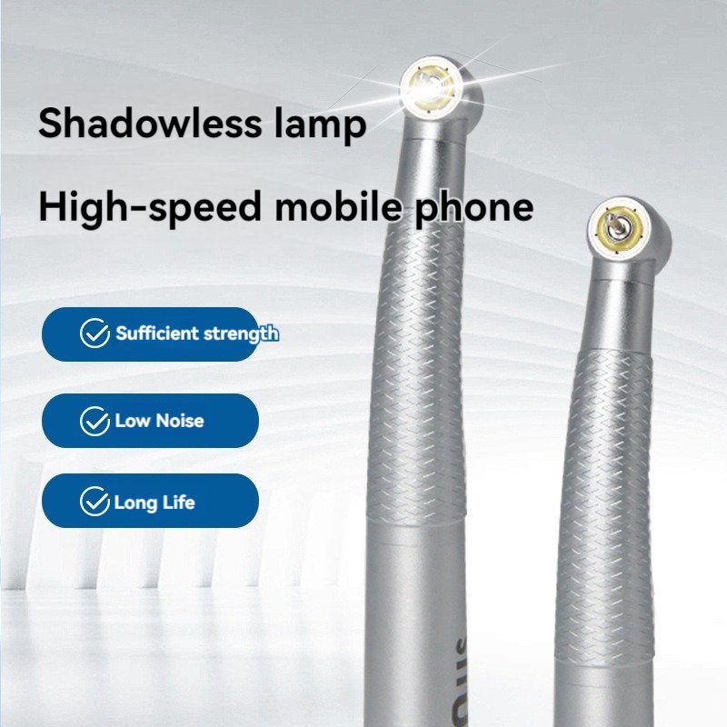 dental high-speed mobile phone, with LED turbine pneumatic, 2 holes/4 holes