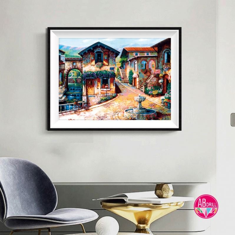 High Quality Modern Art Paintings Animal Wall Decor Frameless Chinese Prints New Year Christmas Pictures Hotels Diamond Painting