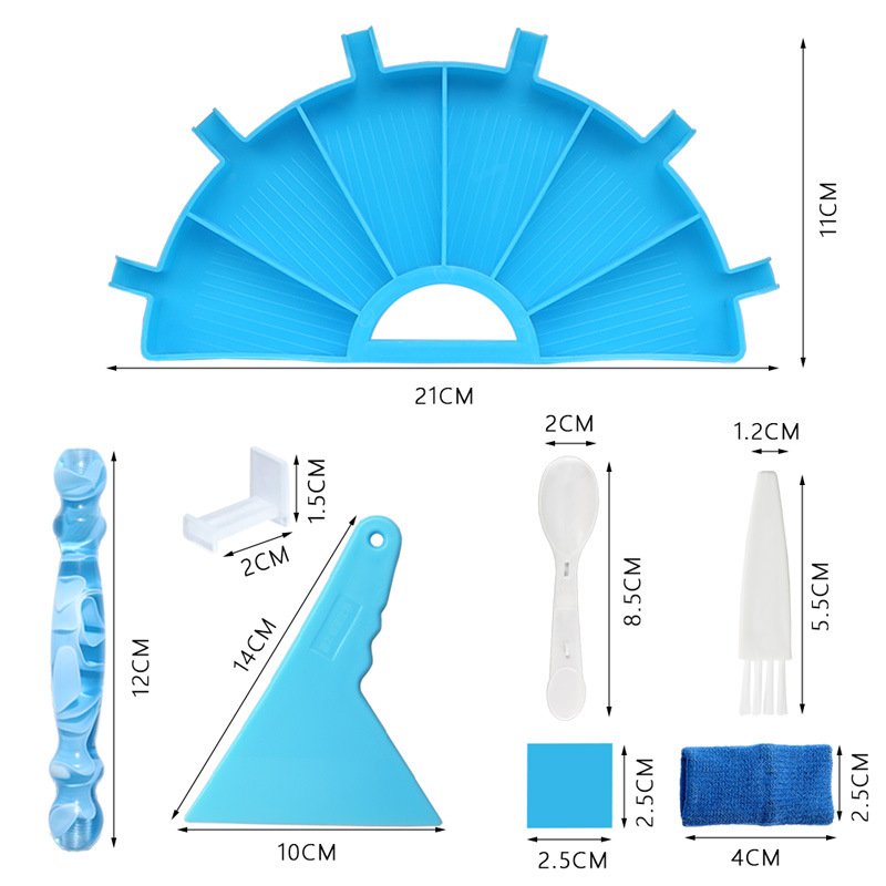 Diamond Painting New Multifunctional Turn Drill Tray DIY Dot Drill Pen Diamond Storage Tray Diamond Embroidery Sieve Drill Tool
