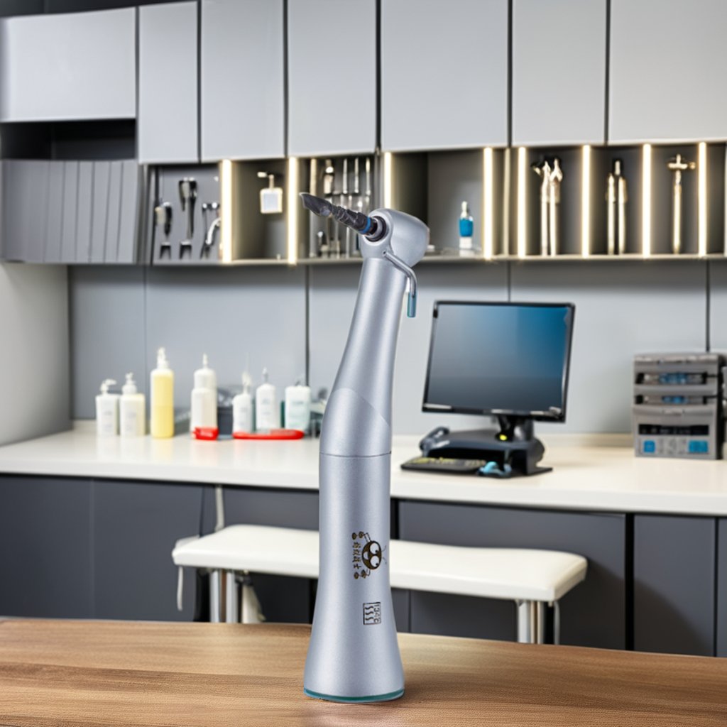 China Professional Dental Handpiece for Implant Bending Oral Therapy Equipment without Light
