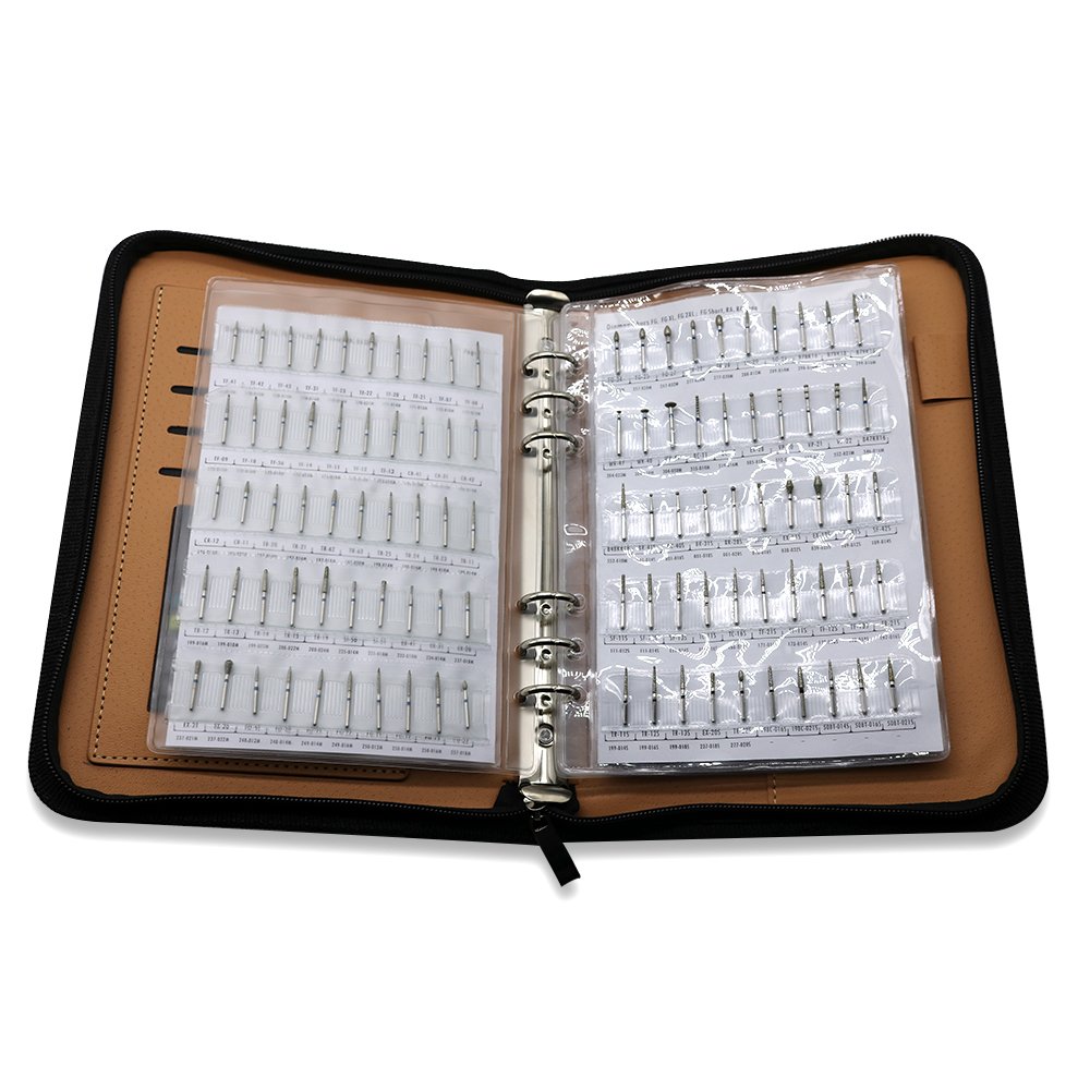 Standard Diamond Dental Burs Clinical High Speed Handpiece Grinding Polishing Tips