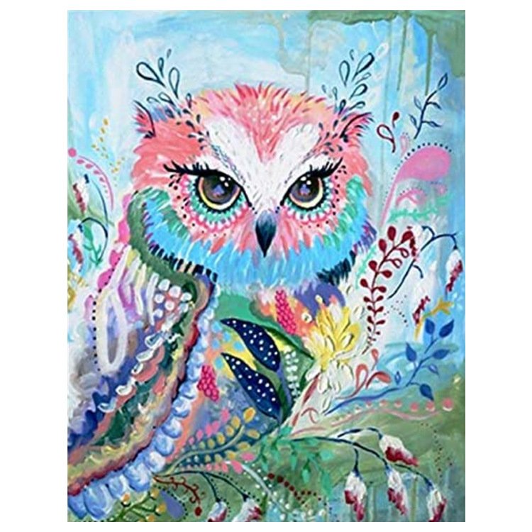 Ouyu ODM OEM 5D DIY Diamond Painting Kit Premium Velvet Canvas Full Square Drill Cartoon Europe Printed Embroidery Painting