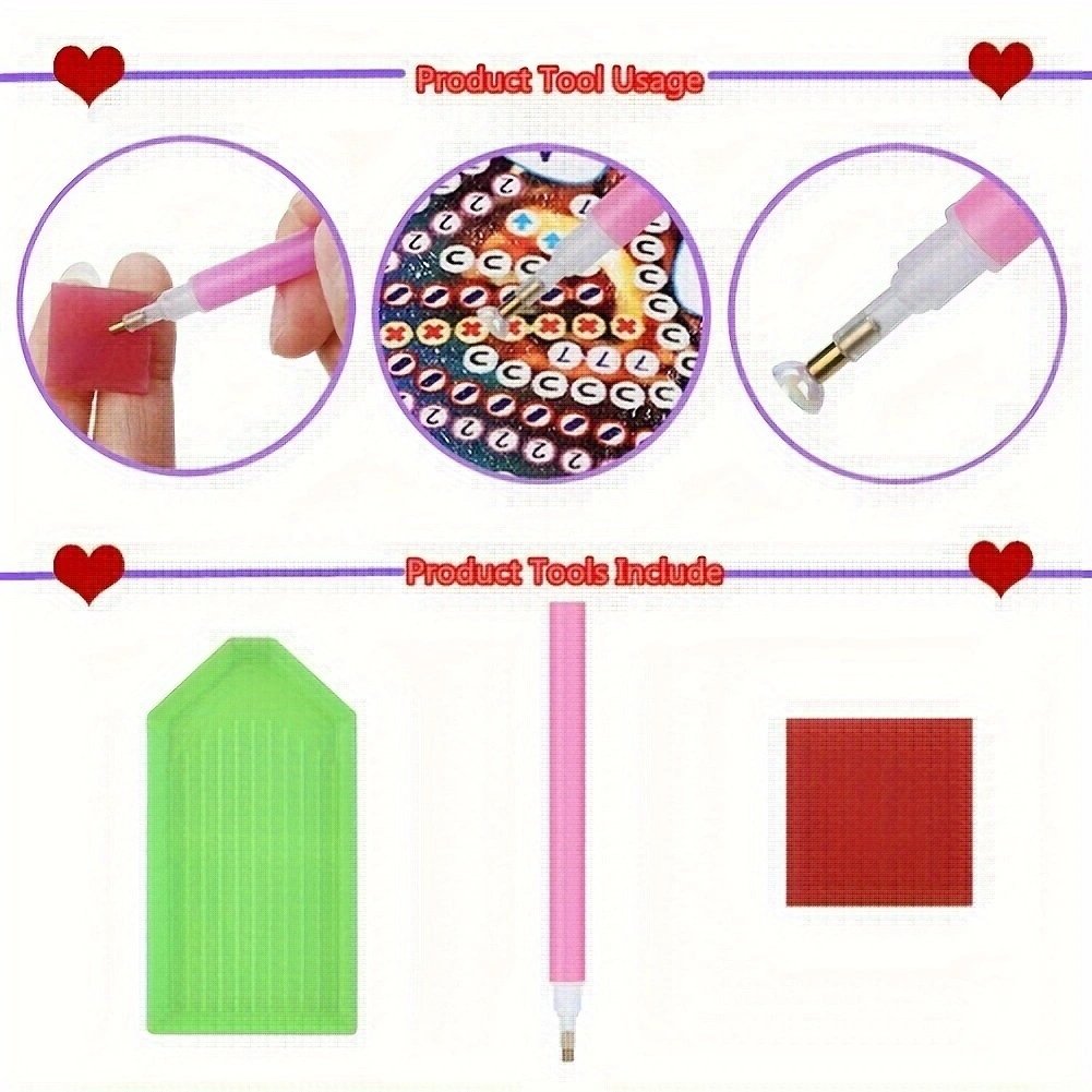 Free Sample Custom Christmas Diamond Art Painting 5D DIY Kits Full Round Diamond Snowman Wall Decoration