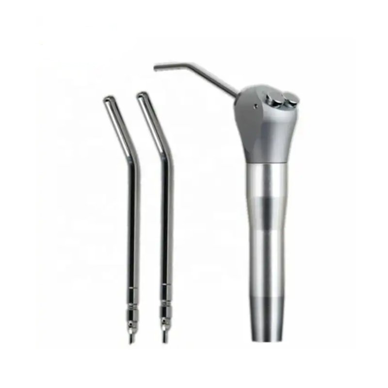 Dental Air Water Spray Syringe Triple 3 Way Handpiece Nozzles 2pcs Tips Metal Handle Dental Spare Parts Dental Equipment