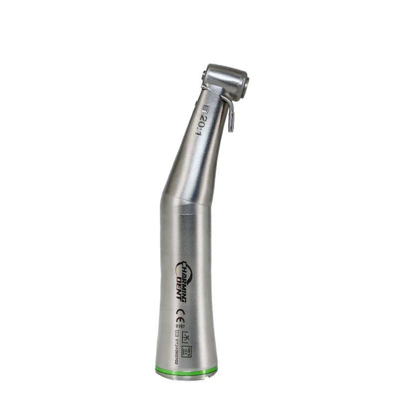 Charming dental 20:1 implant fiber optic contra handpiece / dental LED low speed handpieces