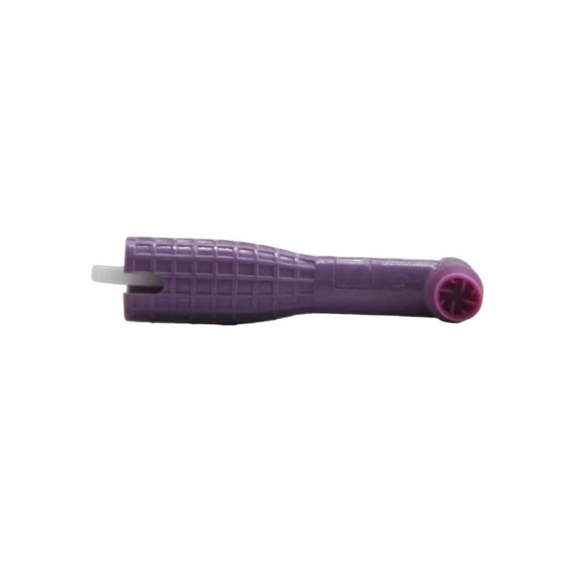 Dental disposable polishing angle cup plastic teeth whitening polish cup colorful dental prophy angles with firm and soft cup