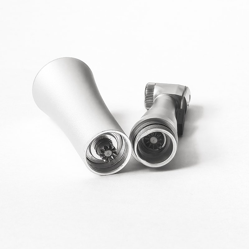 FX22 Custom cellular optics dental contra-angle handpieces Stainless steel titanium plated body Low speed dental handpieces