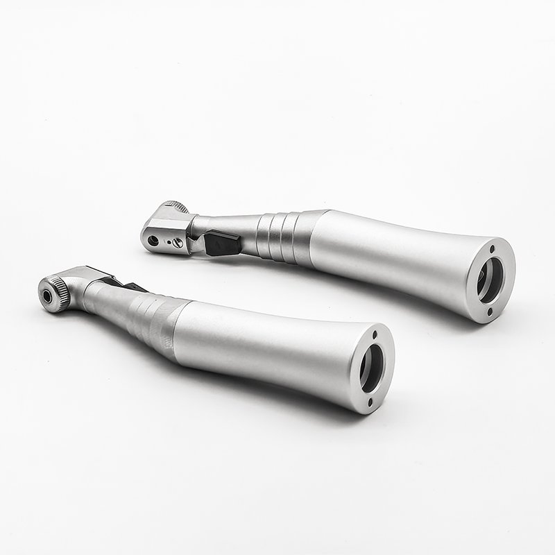 FX22 Custom cellular optics dental contra-angle handpieces Stainless steel titanium plated body Low speed dental handpieces