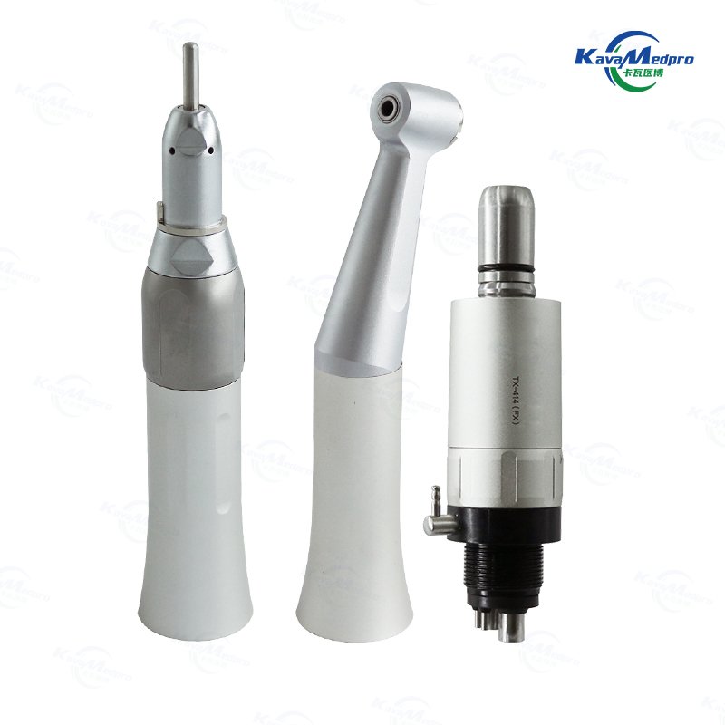 Factory Price Portable Push Button Contra Angle Dental Low Speed Handpiece Kits