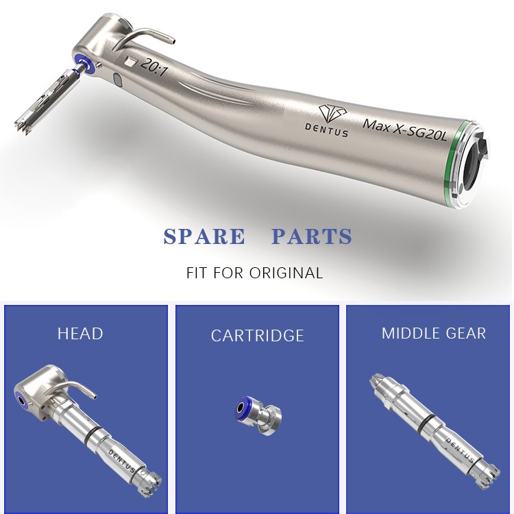 Ti-Max SG20L Surgical Dental Implant Motor Handpiece 20:1 Contra Angle Handpiece LED