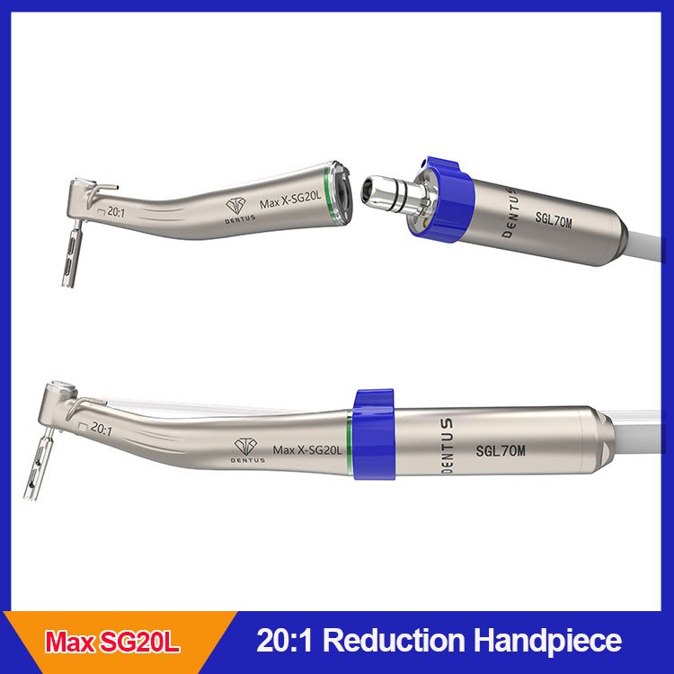 Ti-Max SG20L Surgical Dental Implant Motor Handpiece 20:1 Contra Angle Handpiece LED