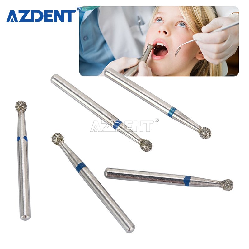 Baistra AZDENT stainless steel high speed dental diamond bur