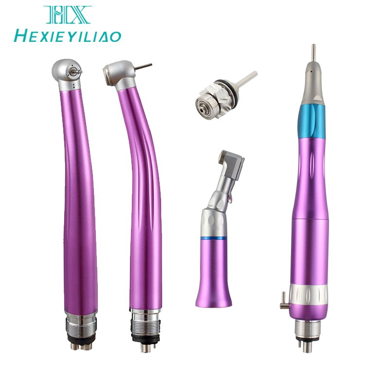 The best selling dental student handpiece set air turbine high speed and low speed handpiece set