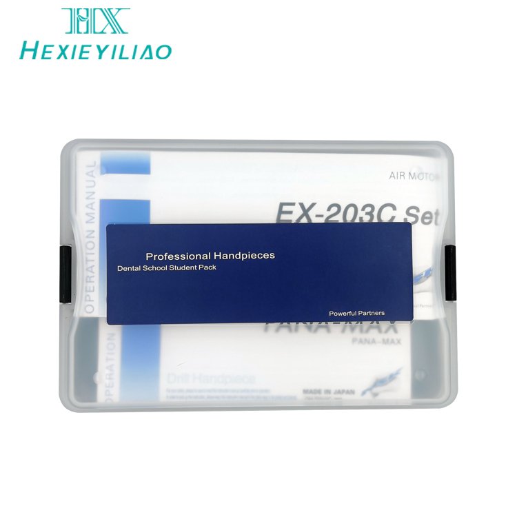 The best selling dental student handpiece set air turbine high speed and low speed handpiece set