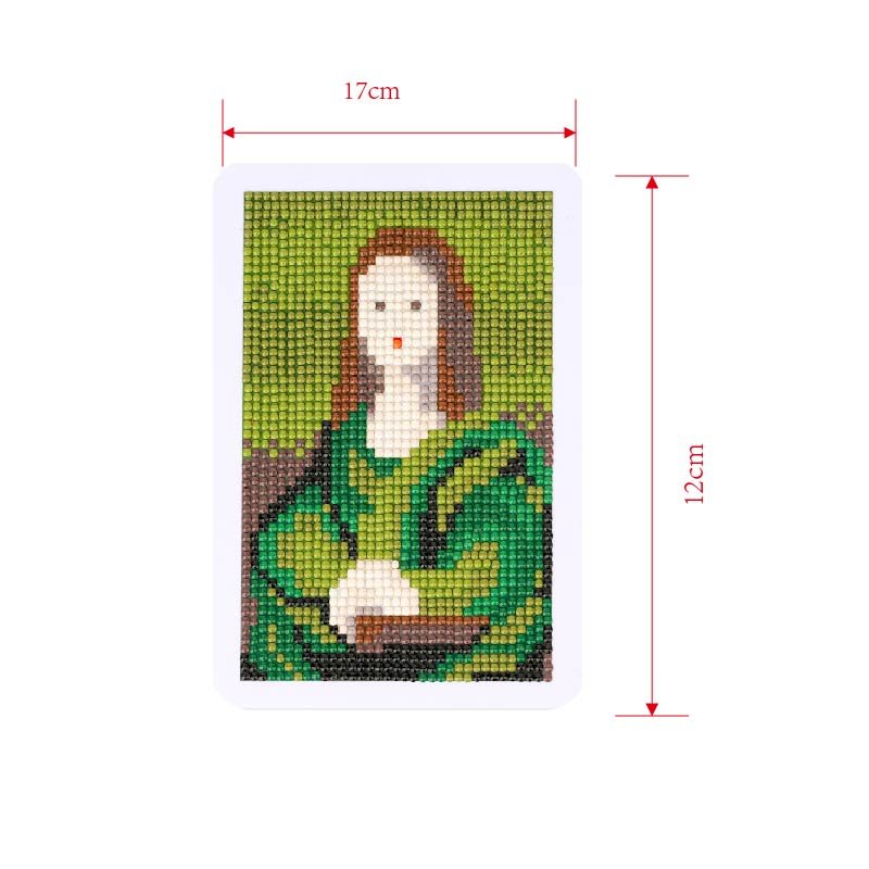 Mini Diamond Painting Ten Piece Set People And Scenery Custom Diamond Painting Diy Desktop Ornaments For Home Decoration