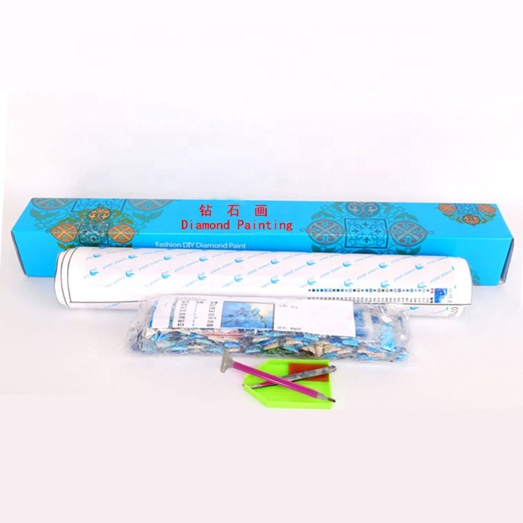 Custom 5D full drill rhinestone mosaic diamond painting kit wholesale animal cute cat square drill diamond painting