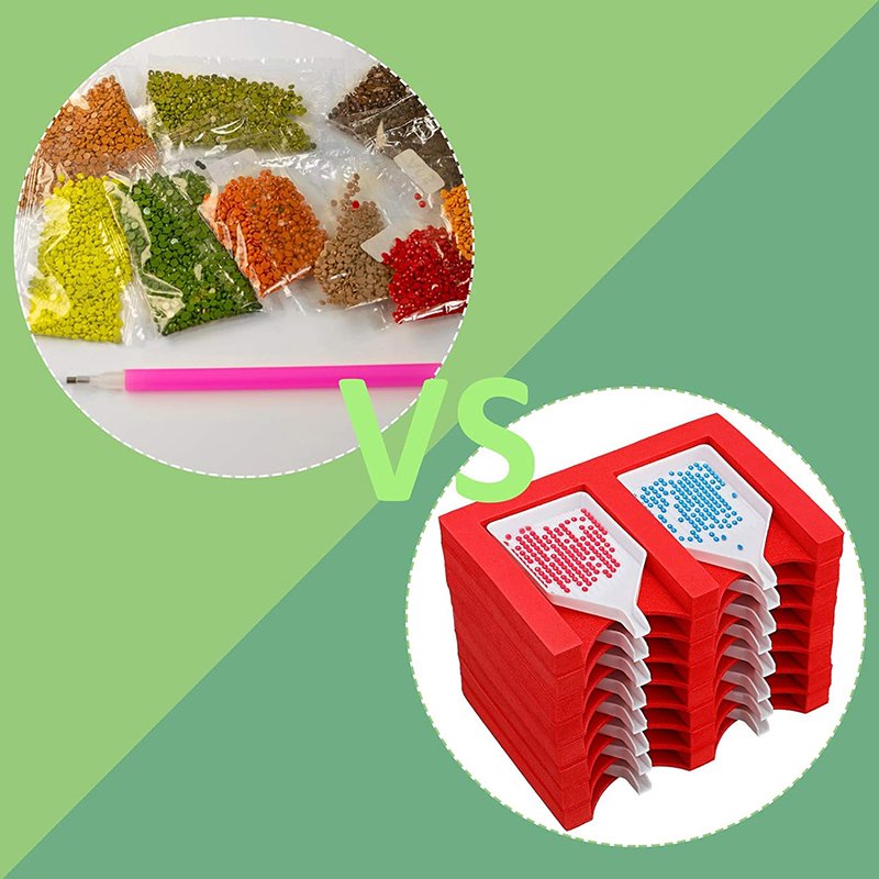2024Low Price Point Drill Multi-layer Tray Tool Diamond DIY Painting Organizer Tool