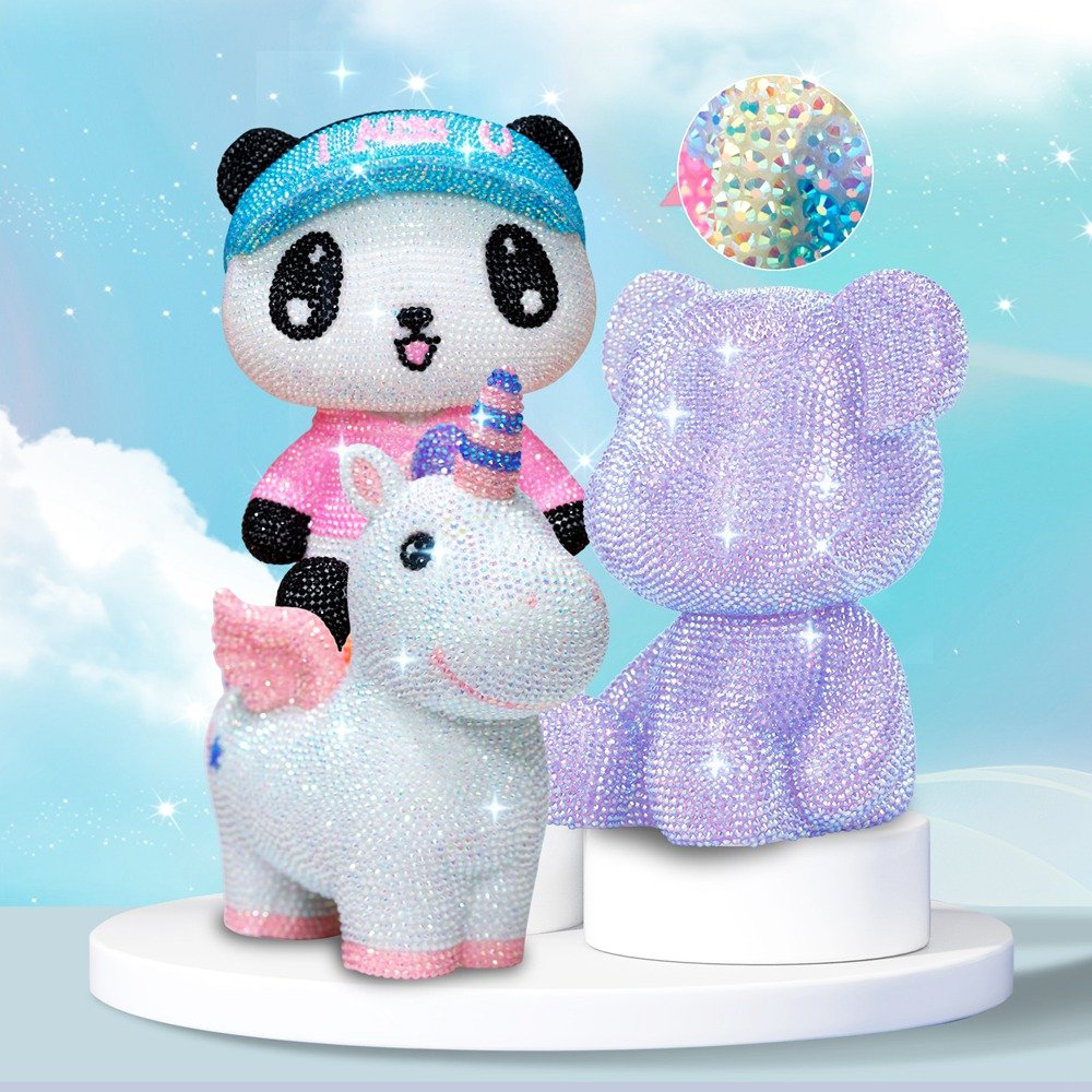 DIY Diamond Painting Doll Full Drill Crystal Rhinestone Mosaic Embroidery Diamond Painting Molds Kit For Beginners