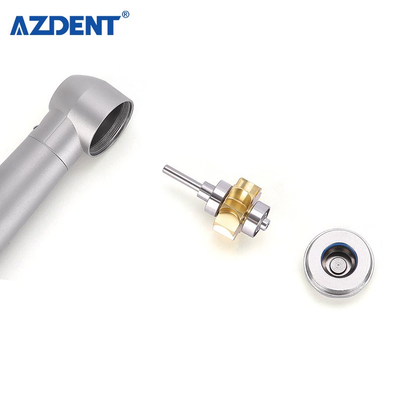 Azdent Joydental Dental E-generator LED High Speed Ceramic Bearing Torque Head Handpiece Stainless Body