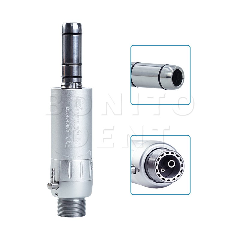 Dental Low Speed Handpiece Kits 203C 2/4 Hole Air Turbine Motor Contra Angle Straight Handpiece Dentist Lab Equipment Tools