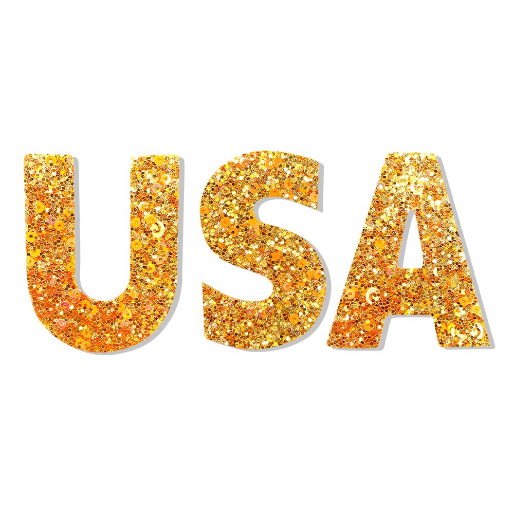 A-Z letters sequin valentines patches Heart sign Sequin Patch For School Clothing Iron With Sequin Letter