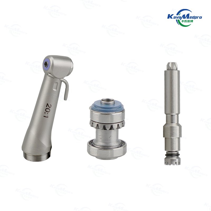 Dental 20:1 Surgical Implant Handpiece Dental Contra Angle / Dental Implant Micro Motor Contra Angle Handpiece For Dentist Tools