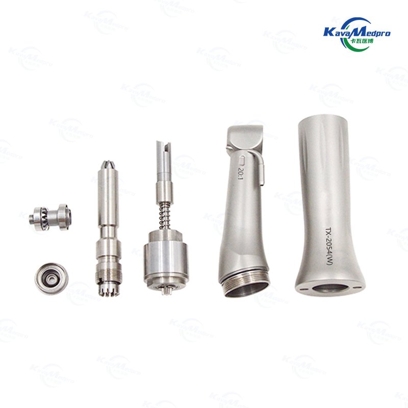 Dental 20:1 Surgical Implant Handpiece Dental Contra Angle / Dental Implant Micro Motor Contra Angle Handpiece For Dentist Tools