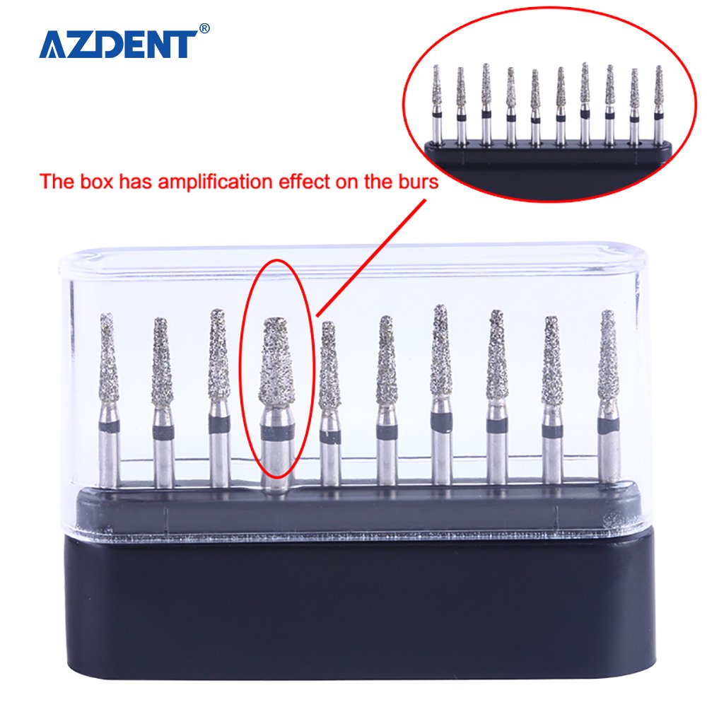 10 pcs Dentist Use High Speed Dental Diamond Bur for Sale