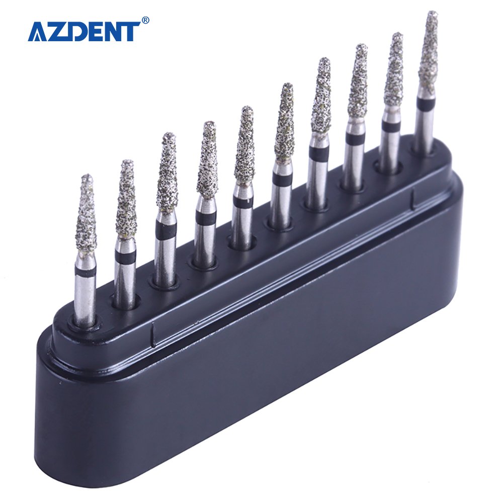 10 pcs Dentist Use High Speed Dental Diamond Bur for Sale