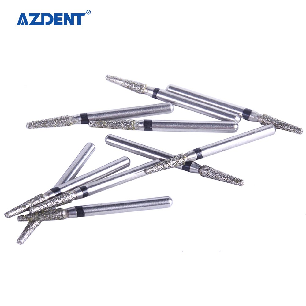 10 pcs Dentist Use High Speed Dental Diamond Bur for Sale