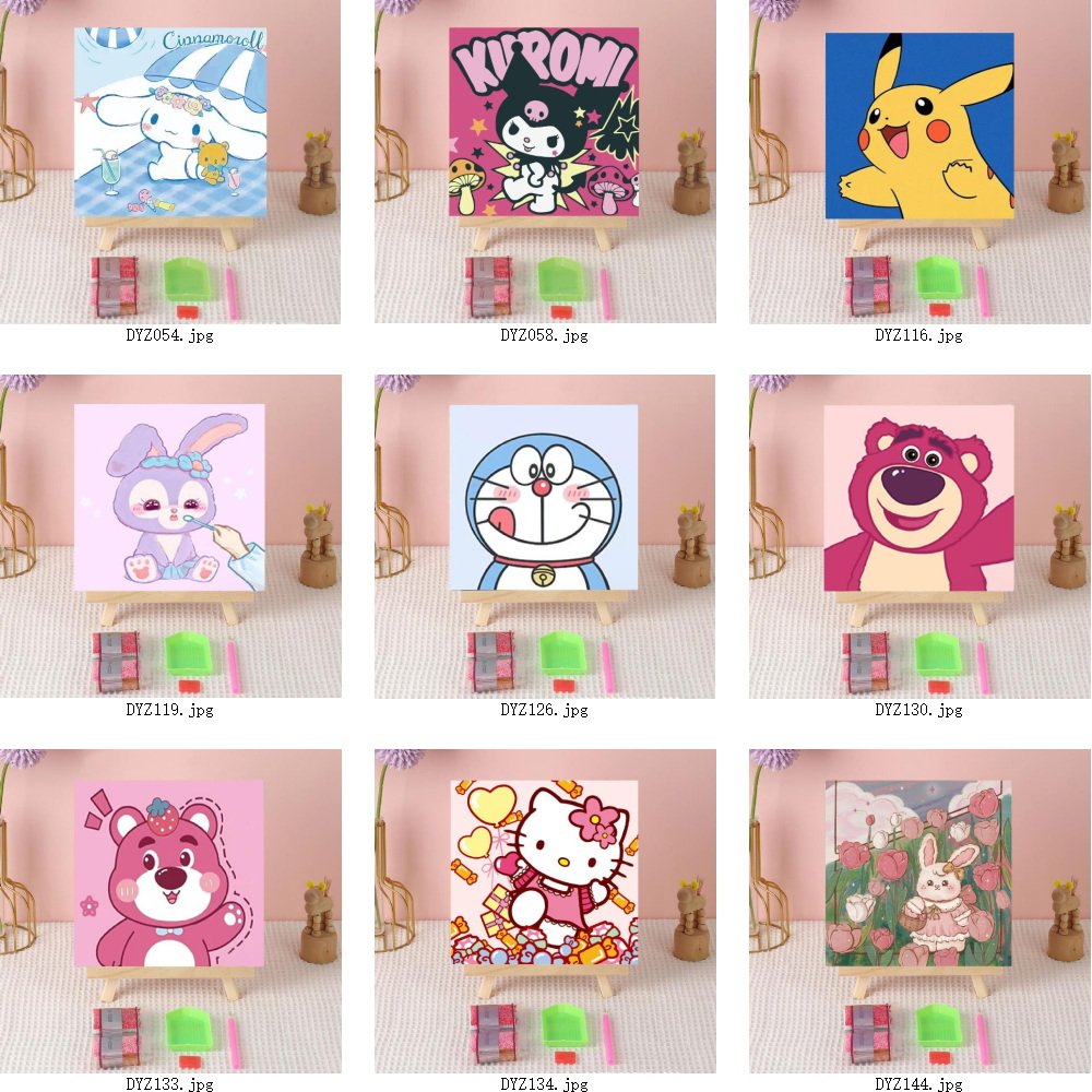 Shenzhen Factory 5D DIY Kids Craft Astronaut Cartoon Diamond Painting with Stretcher Frames