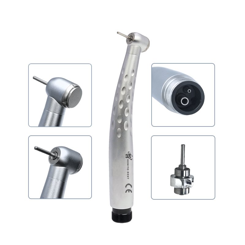 Dental Triple water spray High Speed Handpiece Air Turbine 2 Holes Dentistry instrument