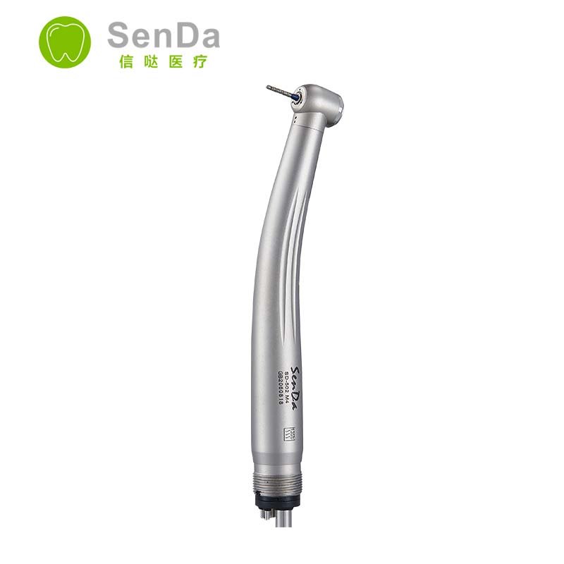 High-speed Rpm HandPiece Push Button Hand Piece Fast Micro Electric Surgical 4Holes Low Noise Dental High Speed Handpieces