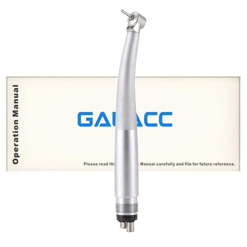 High Quality Children's Single-point Water Jet Self-luminous Dental Handpiece Mini Head 2 Led Lights Dental Handpiece