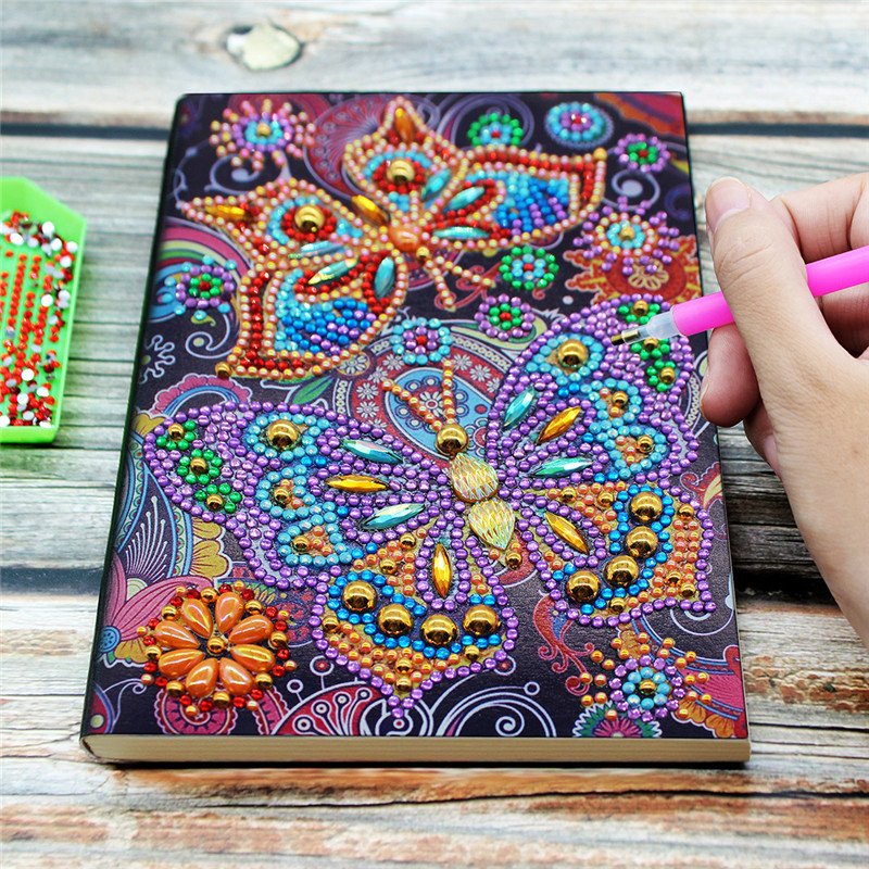 Personalized Customization Diamond Painting A5 Notebook Art DIY Book Gift Special Shaped Diamond Embroidery Note Book