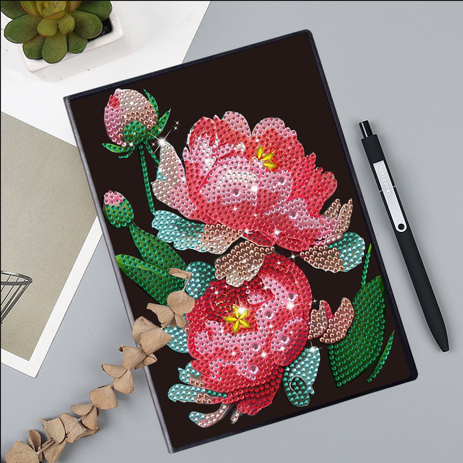 Personalized Customization Diamond Painting A5 Notebook Art DIY Book Gift Special Shaped Diamond Embroidery Note Book