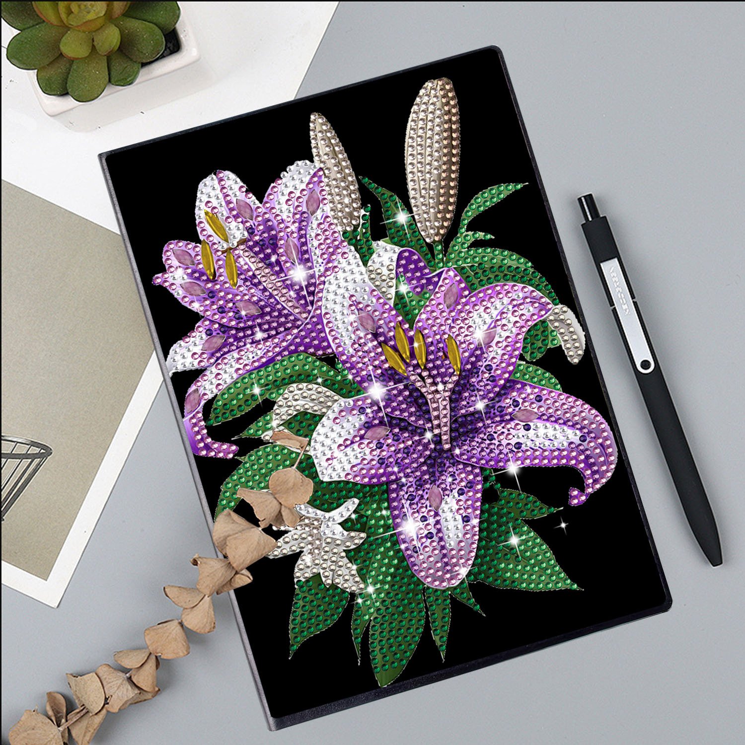 Personalized Customization Diamond Painting A5 Notebook Art DIY Book Gift Special Shaped Diamond Embroidery Note Book