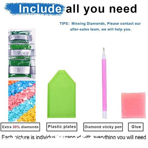 wholesale diamond painting Handwork Full Round Drill diamond painting tray for Kids Adults