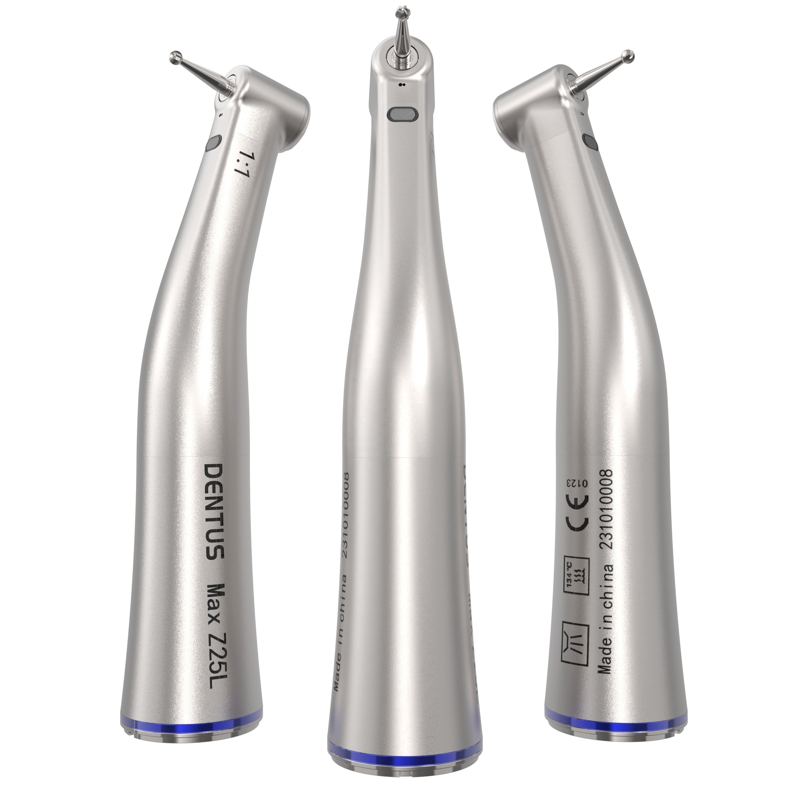 Dental handpiece with LED Low-speed air turbine diagonal dental handpiece Water sprayable low-speed dental handpiece