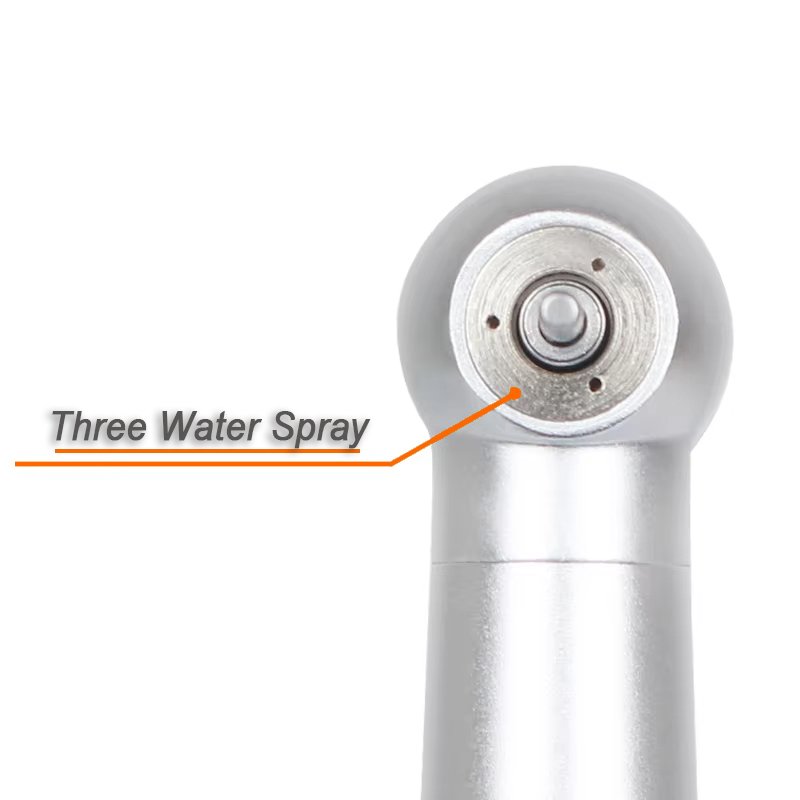 Dental High Speed Air Driven Three Way Water Spray Push Button Handpiece