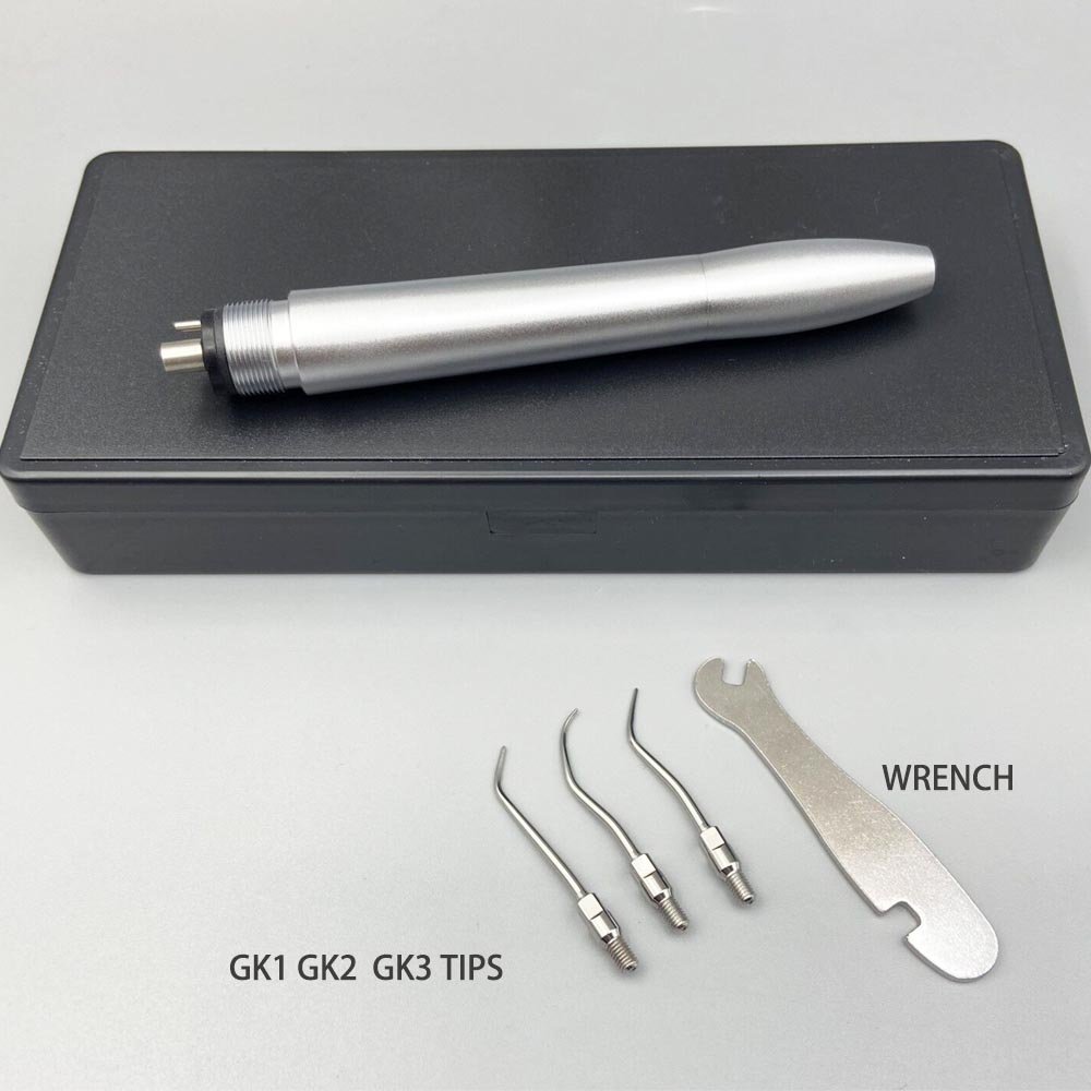 M&Y Dental Air Scaler Autoclavable kavo/high Quality Dental Air Scaler with 3 Tips 2hole 4hole Metal Turbine 3 Years MFDS