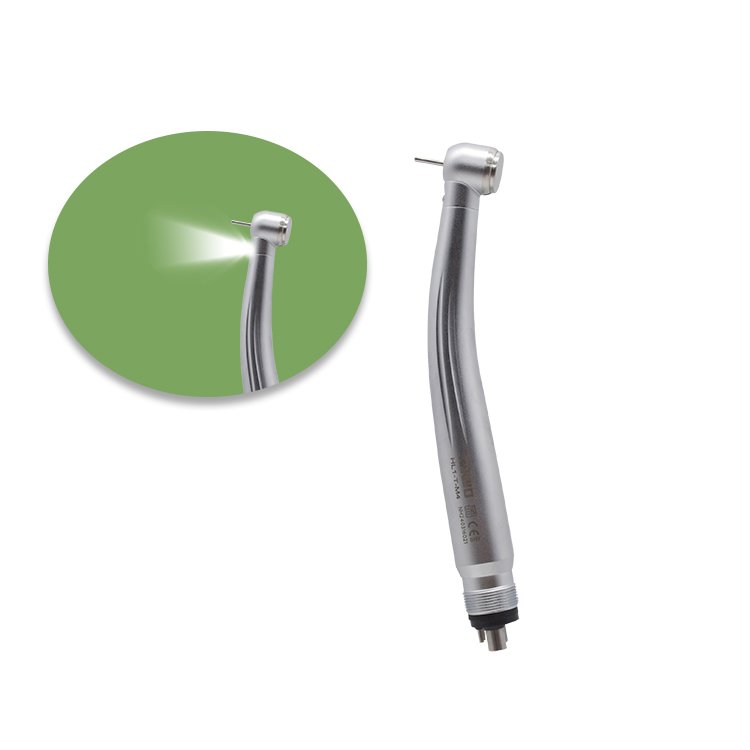 Niwo Portable Dental Turbine LED Good Dental Handpiece High Speed 4 holes 2 holes Self-light Type with Push Button HL1