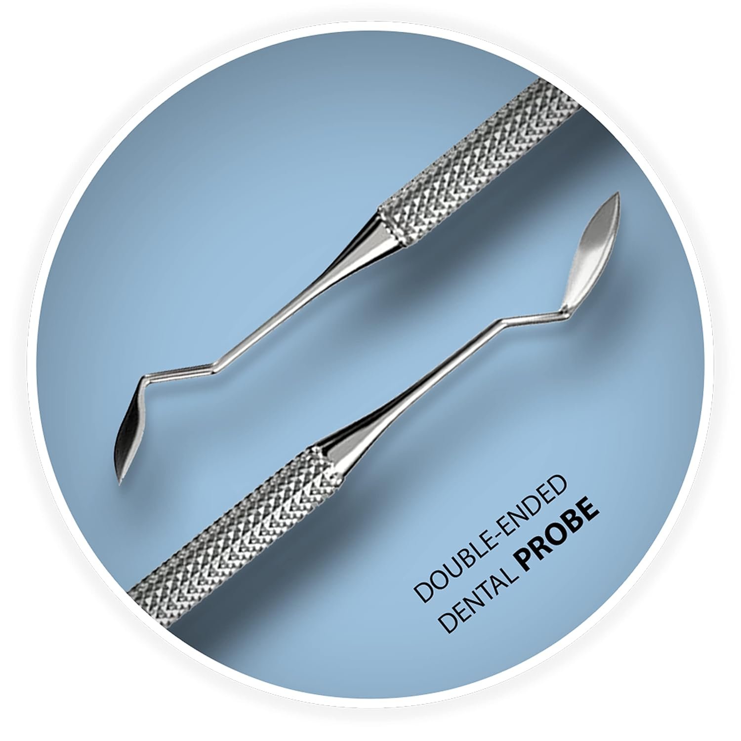 Steel Tooth Scraper and Dental Tweezers Manual Dental Hygiene Kit for Teeth Cleaning Dental Tools Pick