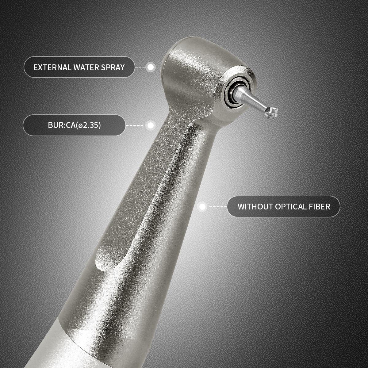 Cheap price Azdent new push button low speed dental contra angle handpiece