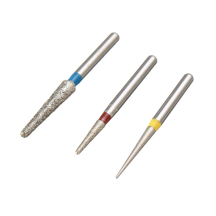 100% High Quality 10 Pieces Steel Dental Burs Lab Burrs Tooth Drill Handpiece Polisher Dental Burs and Drill
